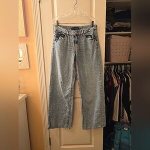 Aeropostale Wide Leg Baggy Jeans Sz 6 Reg
